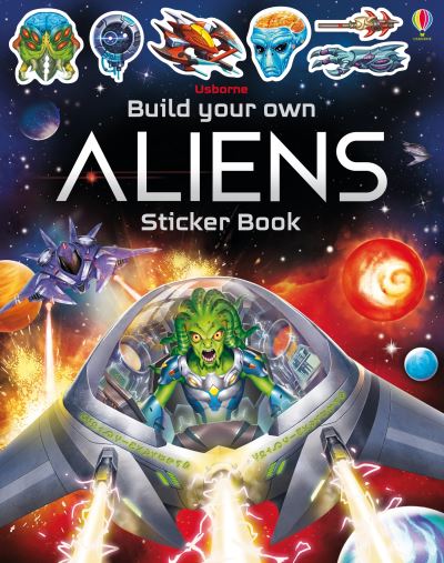 Cover for Simon Tudhope · Build Your Own Aliens Sticker Book (Book) (2023)