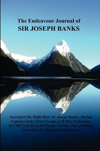 Cover for Sir Joseph Banks · The Endeavour Journal of Sir Joseph Banks (Paperback Book) (2009)