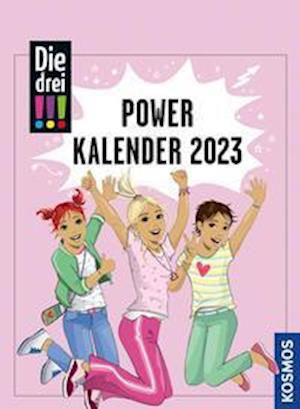 Die drei !!! Powerkalender - Anne Scheller - Bücher - Kosmos - 9783440174494 - 20. Juni 2022