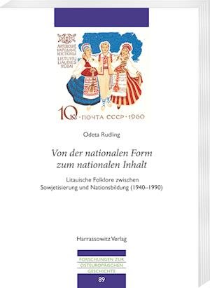 Cover for Odeta Rudling · Von der Nationalen Form Zum Nationalen Inhalt (Book) (2023)