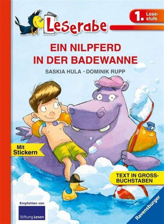 Ein Nilpferd in der Badewanne - Hula - Bücher - Ravensburger Verlag GmbH - 9783473365494 - 