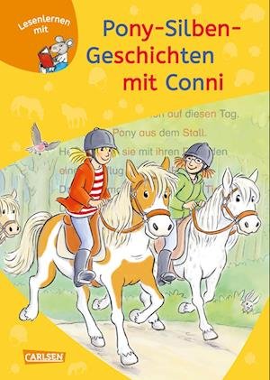 Cover for Julia Boehme · LESEMAUS zum Lesenlernen Sammelbände: Pony-Silben-Geschichten mit Conni (Buch) (2024)