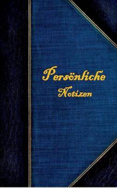 Cover for Rose · Persönliche Notizen (Notizbuch) (Bog) (2016)