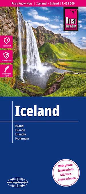 Iceland (1:425.000) - Reise Know-How - Bøger - Reise Know-How Verlag Peter Rump GmbH - 9783831774494 - 8. juni 2023