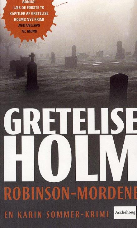 Cover for Gretelise Holm · En Karin Sommer-krimi: Robinsonmordene (Paperback Book) [3e uitgave] [Paperback] (2007)