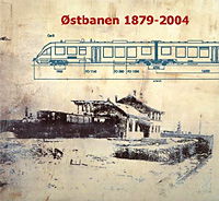 Cover for Ole-Chr. M. Plum · Dansk Jernbane-Klub: Østbanen 1879-2004 (Inbunden Bok) [1:a utgåva] [Indbundet] (2004)