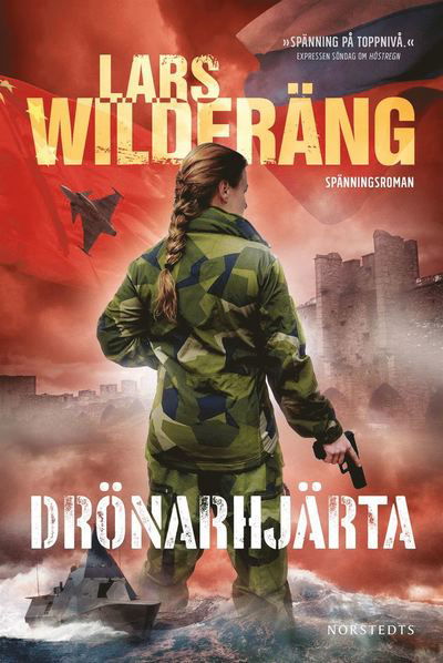 Cover for Lars Wilderäng · Drönarhjärta (ePUB) (2021)