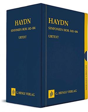 Cover for Joseph Haydn · Symphonies Hob. I:82-104 - 23 volumes in a slipcase (Taschenbuch) (2021)