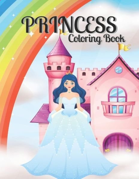Cover for Tr Publishing House · Princess Coloring Book (Paperback Book) (2020)