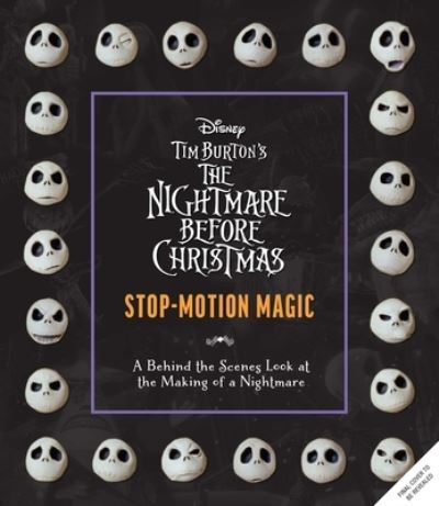 Cover for Dana Jennings Jelter · Tim Burton's Nightmare Before Christmas: Stop-Motion Magic: A Behind the Scenes Look at the Making of a Nightmare (Inbunden Bok) (2025)