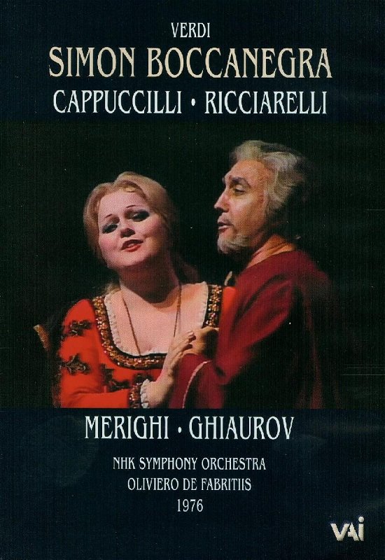 Cover for Cappuccilli / Ricciarelli · Verdi: Simon Boccanegra (DVD) (2018)