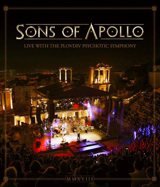 Cover for Sons of Apollo · Live with the Plovdiv Psychotic Symphony (Blu-ray) (2019)