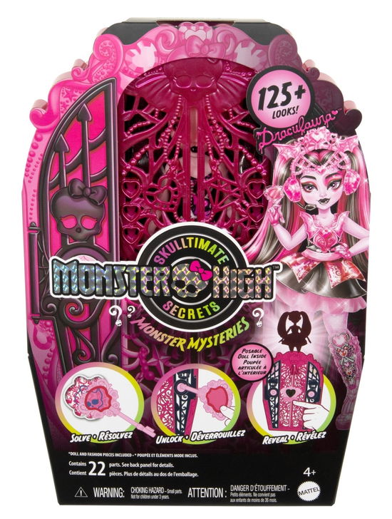 Cover for Monster High · Mh Skulltimate Secrets S4 Draculaura Doll (MERCH) (2024)