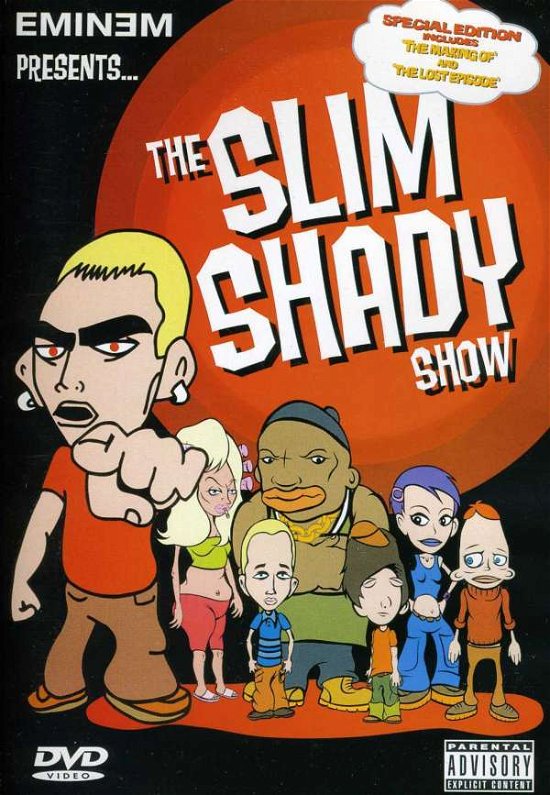 The Slim Shady Show - Eminem - Filmes - Pop Strategic Marketing - 0606949329495 - 31 de maio de 2002