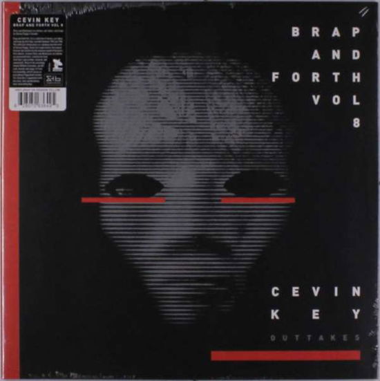 Cover for Cevin Key · Brap And Forth Volume 8 (Yellow Vinyl) (LP) [Coloured edition] (2019)