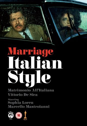 Cover for Vittorio de Sica · Marriage Italian Style (DVD) (2010)