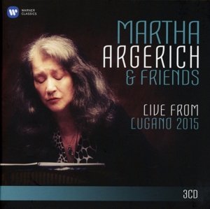 Cover for Martha Argerich · Live from Lugano 2015 (CD) (2016)