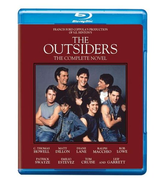 Cover for The Outsiders · The Outsiders: The Complete Novel (Digital Theater System, Dolby) (Blu-Ray) (Blu-ray) (2014)