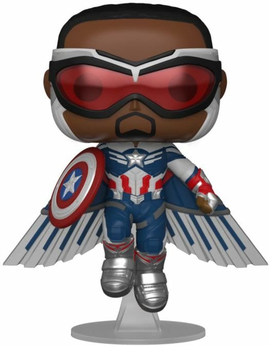 Cover for Marvel: Funko Pop! · The Falcon And The Winter Soldier - Captain America (Flying) (Vinyl Figure 817) (MERCH)