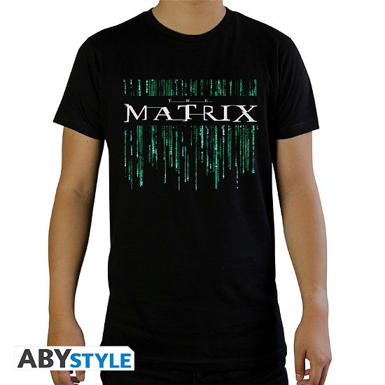 MATRIX - Tshirt The Matrix man SS black - basic - T-Shirt Männer - Produtos - ABYstyle - 3665361068495 - 7 de fevereiro de 2019