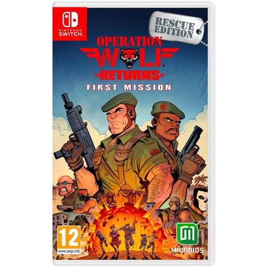 Cover for Microids France · Nsw Operation Wolf Returns: First Mission - Rescue Edition (GAME) (2023)