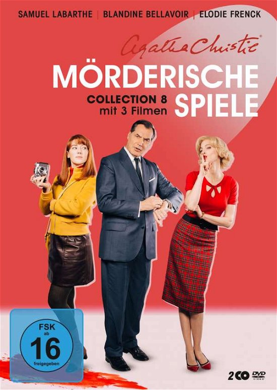 Cover for Labarthe,samuel / Bellavoir,blandine / Frenck,elodie · Agatha Christie-mörderische Spiele Col.8 (DVD) (2021)