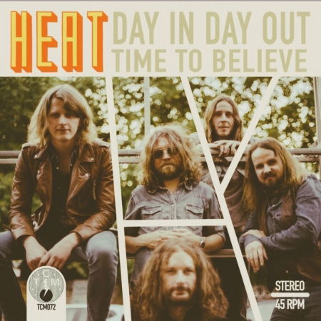 Cover for Heat · Day In And Day Out (7&quot;) (2017)