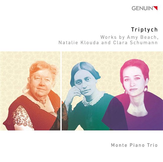 Cover for Beach / Klouda / Schumann / Monte Piano Trio · Triptych (CD) (2017)