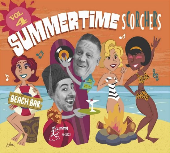 Cover for Summertime Scorchers 4 / Various (CD) (2023)