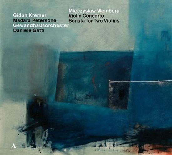 Cover for Kremer, Gidon / Madara Petersone · Weinberg: Violin Concerto / Sonata for Two Violins (CD) (2021)