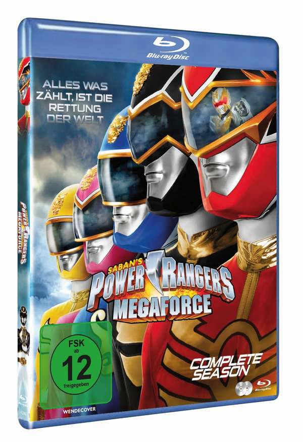 Power Rangers Megaforce die Komplette Serie Blu ray 2015