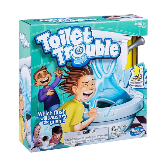 Cover for Hasbro · Toilet Trouble Game (Toys) (2023)