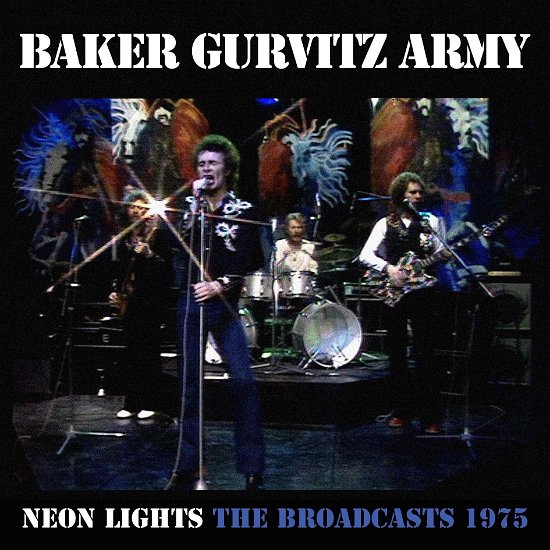 Cover for Baker Gurvitz Army · Neon Lights - the Broadcasts 1975 (3cd/2dvd Clamshell Box) (CD) (2024)