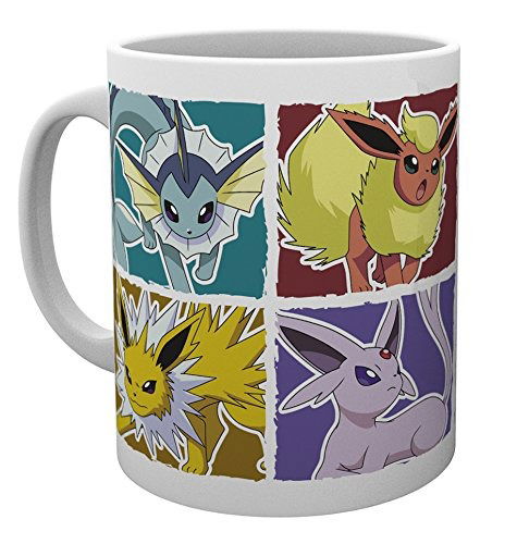 Pokemon Mug - Eevee Evolutions - Pokemon Eevee Evolution - Produtos - ABYSSE UK - 5028486371495 - 15 de setembro de 2023
