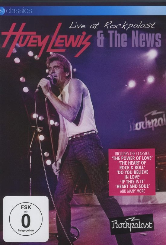 Cover for Lewis, Huey &amp; the News · Live at Rockpalast (MDVD) (2010)