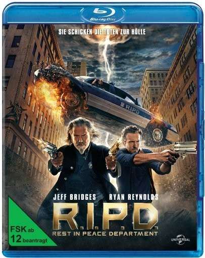 Cover for Jeff Bridges,ryan Reynolds,kevin Bacon · R.i.p.d. - Rest in Peace Department (Blu-ray) (2014)