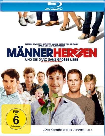 Cover for Til Schweiger,christian Ulmen,florian David... · MÄNNERHERZEN...UND DIE GANZ,GANZ GROßE LIEBE (Blu-ray) (2012)