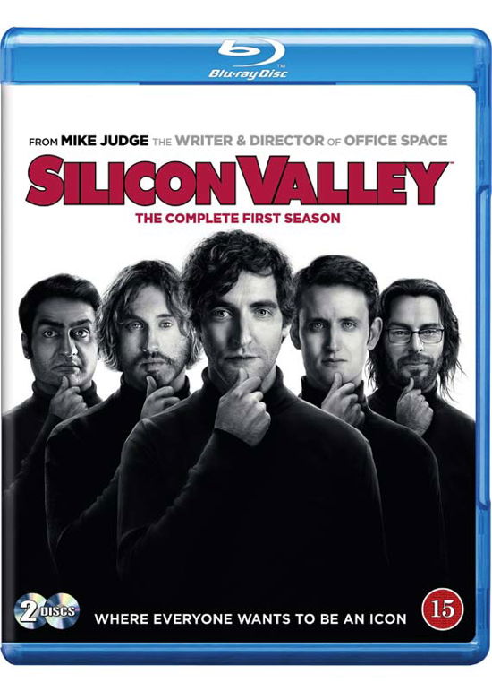 Cover for Silicon Valley · The Complete First Season (Blu-Ray) (2015)