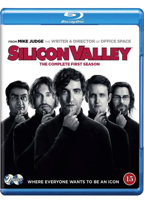 Cover for Silicon Valley · The Complete First Season (Blu-ray) (2015)