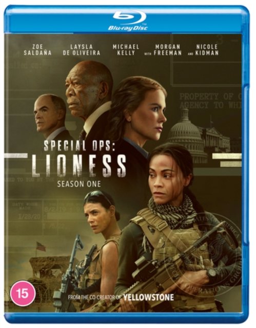 Cover for Special Ops Lioness Season 1 BD · Special Ops - Lioness Season 1 (Blu-ray) (2024)