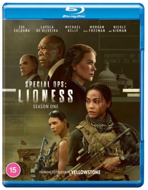 Cover for Special Ops Lioness Season 1 BD · Special Ops - Lioness Season 1 (Blu-Ray) (2024)