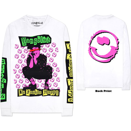 Cover for Yungblud · Yungblud Unisex Long Sleeve T-Shirt: Punker (Back &amp; Sleeve Print) (CLOTHES) [size XS]