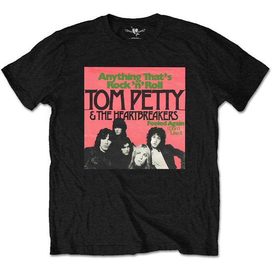 Tom Petty & The Heartbreakers Unisex T-Shirt: Anything - Tom Petty & The Heartbreakers - Merchandise -  - 5056561088495 - 