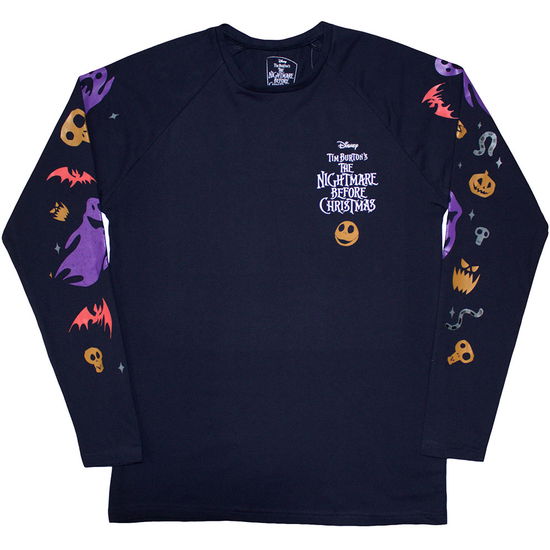 The Nightmare Before Christmas Unisex Long Sleeve T-Shirt: Ghouls (Embellished) - Nightmare Before Christmas - The - Merchandise -  - 5056737254495 - May 20, 2024