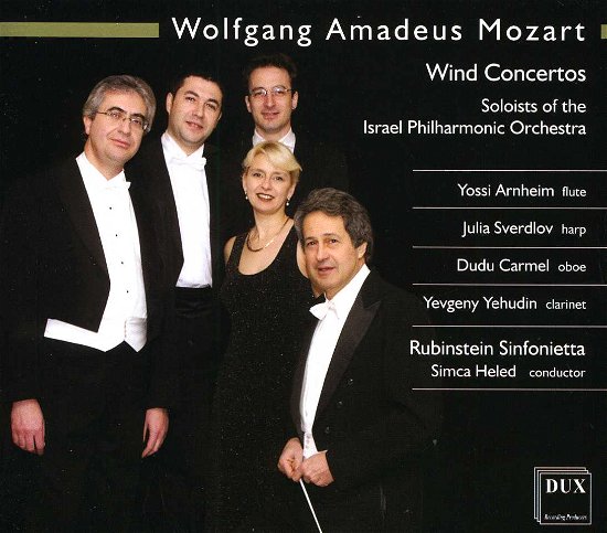 Wind Concertos - Mozart / Rubinstein Sinfonietta / Heled - Muziek - DUX - 5902547004495 - 2000