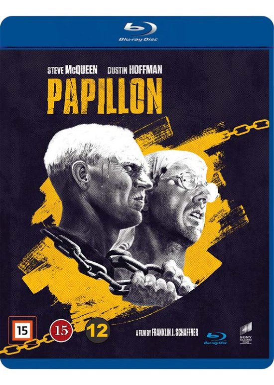 Cover for Steve McQueen / Dustin Hoffman · Papillon (Blu-ray) (2018)