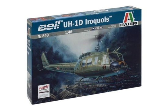 Uh-1d Slick 1:48 - Italeri - Merchandise - Italeri - 8001283008495 - 