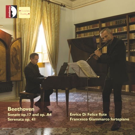 Cover for Beethoven / Di Felice / Giammarco · Beethoven: Works for Flute &amp; Piano (CD) (2016)