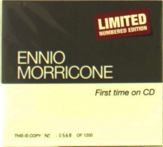 Cover for Ennio Morricone · First Time on CD / O.s.t. (CD) [Limited edition] (2016)