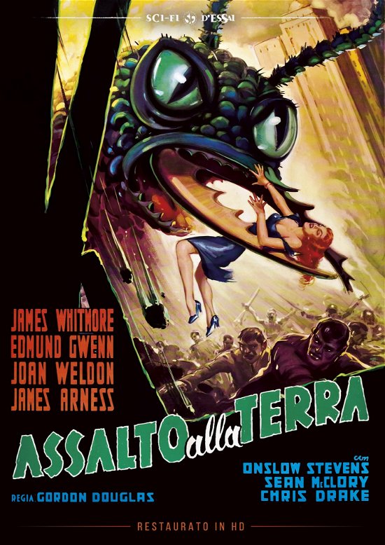 Cover for Assalto Alla Terra (Restaurato · Assalto Alla Terra (Restaurato In Hd) (DVD) (2020)